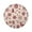 Retro Christmas Patterns, variant on Round Placemat Heat Resistant & Wrinkle-Free Dining Table Decor Placemat For Home & Weddings Vector Christmas Graffiti