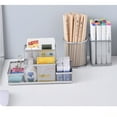 thumbnail image 1 of pitrice Fer Stylo Titulaire de Remplacement Revêtu Anti-Corrosif Dortoir École Bureau Note Contrôleur Crayon Conteneur Rose Rouge, 1 of 9