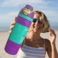 thumbnail image 1 of Owala FreeSip Insulated Stainless Steel Water Bottle with Straw for Sports, Travel, and School BPA-Free Sports Water Bottle, 24 oz, Boneyard, 1 of 8