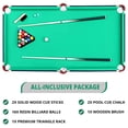 thumbnail image 2 of RACK Crucis 5.5 Feet Folding Billiard Pool Table Multi Player Game, Green, 2 of 6