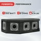 thumbnail image 3 of Sistema de altavoces para DJ Pyle-Pro de 6 vías y 300 W de potencia máxima, color negro, 3 of 7