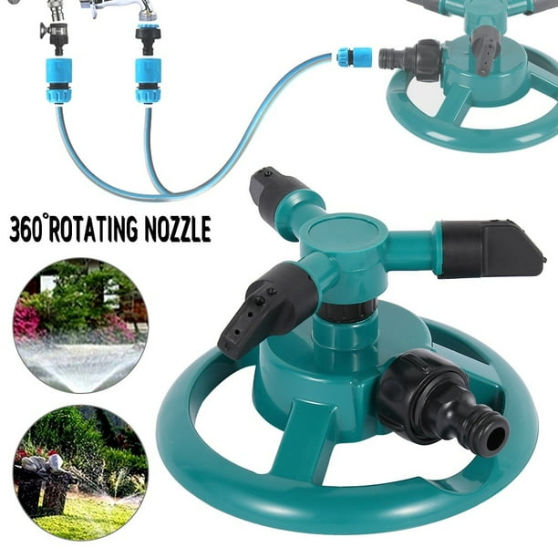 Irrigation Fitting Watering Tool Home 360 Degree Automatic Rotating