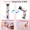 thumbnail image 3 of 2-in-1 Rechargeable Electric Foot Callus Remover, 900RPM 9-Speed Foot File Scrubber for Dead Skin & Cracked Heels, Pedicure Tool for Feet (1 Pack), 3 of 8