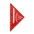thumbnail image 4 of LOVIVER Outil de Menuiserie Carré en Alliage d'Aluminium pour Charpentier Machiniste Pouces Rouge, 4 of 8