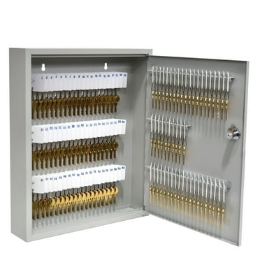 BankSupplies Fort Knox 110 Key Cabinet | Single Lock Control Key Box | 22 Gauge