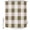 White Mocha Brown, variant on Light Pink Buffalo Check Shower Curtains for Bathroom, Farmhouse Plaid Modern Geometric Waterproof Fabric Shower Curtain, Decorative Bathroom Curtain for Bathtub, 36"x72" , No Hooks Included