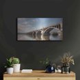 thumbnail image 6 of Luxe Metal Art 'Columbia Wrightsville Bridge' by Lori Deiter, Metal Wall Art, 24"x12", 6 of 10