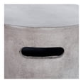 thumbnail image 2 of Moe's Home Collection Cato Contemporary Stone Garden Stool in Gray, 2 of 5