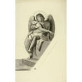 thumbnail image 3 of Elizabeth Murray 11x14 Black Modern Framed Museum Art Print Titled - Angel Seated by Tomb, 3 of 5