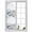 Gray, variant on Blue Starfish Coastal Window Privacy Film, Eucalyptus Summer Nautical Shell Static Cling UV Sun Blocking Heat Control Window Tint Day and Night, Non-Adhesive One Way Privacy Cover 17.7''x78.7''