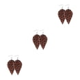 thumbnail image 4 of QualitChoice Leopard Print Earrings Body Decoration Water Drop Ear Dangles Birthday Gift Type 16 3Set, 4 of 6