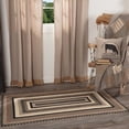 thumbnail image 4 of VHC Brands Sawyer Mill Farmhouse Jute Floor Rectangular Rug, Charcoal Creme, 4 of 6