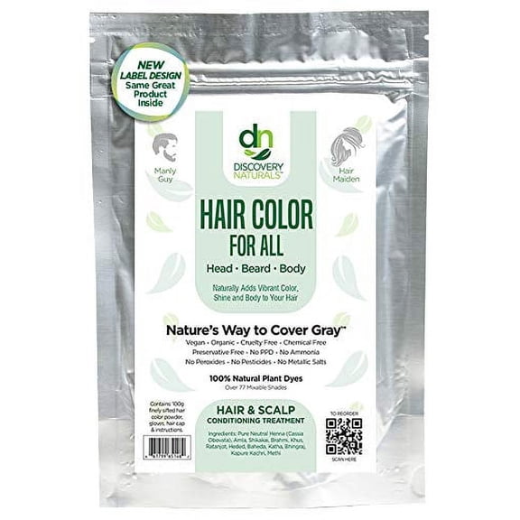 Hair Color For All - Natural Colorless Hair & Scalp Conditioner For Men & Women I 100% Natural & Chemical-Free, Colorless Hair & Scalp Conditioner