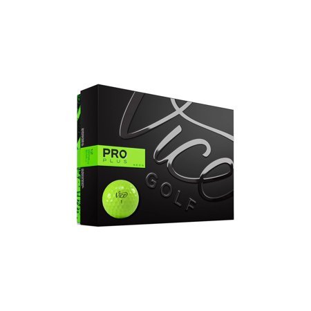 YAHUI Durable Neon Lime Golf Balls with Cast Urethane Cover, 12 Pack