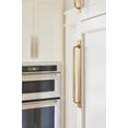thumbnail image 2 of Amerock Maymont 10-1/16 inch (256mm) Center-to-Center Rectangle Champagne Bronze Cabinet Pull Backplate, 2 of 7