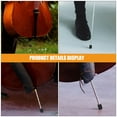 thumbnail image 3 of AURARMLET 6Ud Protector Y Estabilizador De Endpin Para Cello Hecho De Goma Resistente, 3 of 8