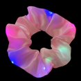 thumbnail image 1 of Gomas cabello con , Gomas cabello con , Gomas cabello con , Gomas cabello elásticas luminosas par , Rosado Baoblaze Scrunchies para el cabello con luz, 1 of 8