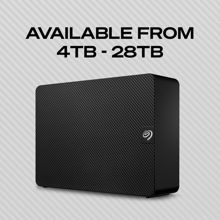 Seagate 6TB ExpansionPLUS Hard Drive - USB 3.0, Rescue Data
