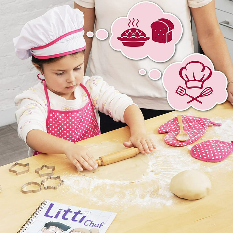 Toyze Birthday Gifts for 3-8 Year Old Girls Cute Stuff Apron for Girls Kids  Cook