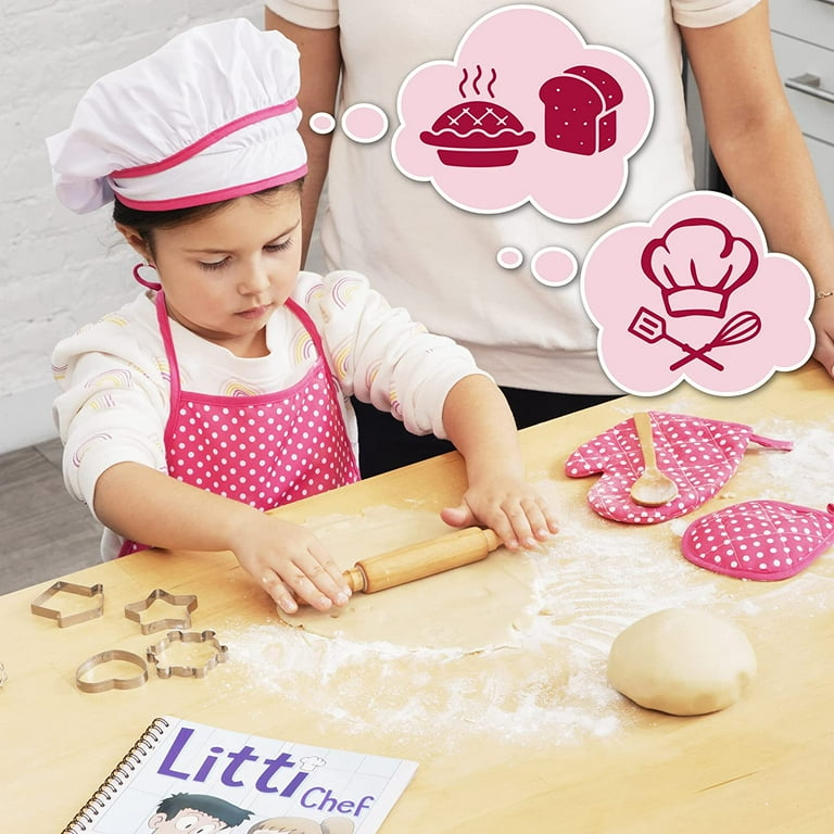 Toyze Birthday Gifts for 3-8 Year Old Girls Cute Stuff Apron for Girls Kids  Cook