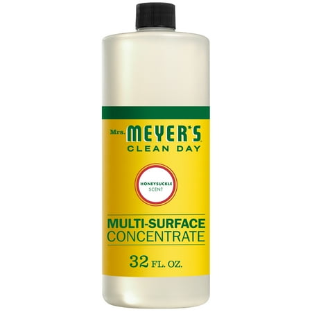 - Mrs. Meyer’s Clean Day Multi-Surface Concentrate, Honeysuckle Scent, 32 ounce bottle
