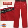 thumbnail image 5 of Dickies Womens Work Pants - High Waist Women Carpenter Pants Relaxed Fit with Belt & Utility Pockets, 5 of 7