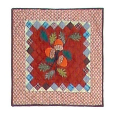 Patch Magic Acres of Acorns Cotton Throw Pillow