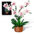 thumbnail image 1 of Juego de bloques de construcción Bilinott Flower Orchid 729 piezas con luz LED, 1 of 7