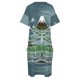 thumbnail image 5 of Camino de montaña forestal al estilo de JRRTolkien Vestido de bolsillo suelto Vestido de invitada de boda 2025 Vestido de verano de mujer 2025, 5 of 7