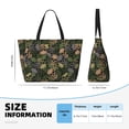 thumbnail image 4 of Honeii Camouflage Skulls for Tote Bag with Adjustable Strap,Beach Bag, Waterproof Sandproof Beach Tote Bag, Large Capacity Foldable Beach Bags, 4 of 7