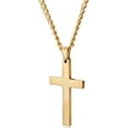 thumbnail image 1 of Collar con colgante de cruz Nami 50 cm Acero inoxidable, 1 of 5
