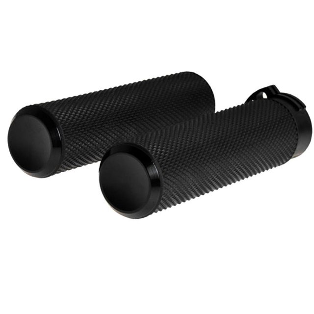 Empuñaduras de manillar de motocicleta de 1negras para Harley Xl883