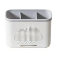 thumbnail image 1 of Kitchen Utensil Holder Countertop Cutlery Caddy Fork Spoon Chopstick Organizer with Drainage, 1 of 12