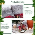 thumbnail image 4 of Con Puños Grandes De Felpa, Calcetines A Cuadros, Bolsa De Regalo Para Árbol De Navidad, Decoración Del Hogar, Feliz Año Nuevo 2021 Monstrate HA040074-02, 4 of 6