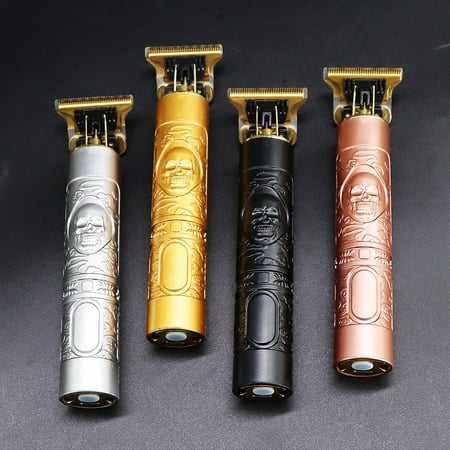 T9 0Mm Professional Hair Clipper Beard Trimmer Electric Rechargeable Men Hair Shaver Beard Barber Hair Cut Cutting Machine