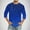 A_ Blue, variant on SSAAVKUY Men's 2025 Summer Casual T Shirt Graphic Abstract 3/4 Sleeve Print Fashion Shirts Designer Vintage Blouse Tops Light Blue XL
