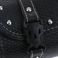 thumbnail image 4 of Bolsa de Herramientas para Motocicleta shamjiam Bolsa de Sillín de Equipaje de material cuero PU Kit de herramienta de la motocicleta Negro, 4 of 8
