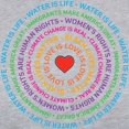 thumbnail image 3 of CafePress - Worth Fighting For! - Womens Baseball Tee, 3 of 4