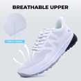 thumbnail image 5 of Artlea Men's Golf Shoes Spiked Golf Sneakers for Men Professional Non-slip Walking Shoes for Golfers, US Size 9, 5 of 7