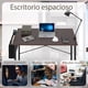 thumbnail image 5 of Escritorio para Ordenador Costway Estilo Industrial Café 102 x 51 x 76 cm, 5 of 10
