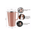 thumbnail image 2 of Termo De 24oz Portátil Con Calor Y Frío Oro Rosa, 2 of 4