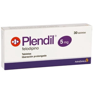 Splendil Plendil tabletas 30 pzas de 5 mg c/u | Walmart en línea