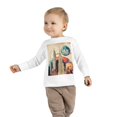 thumbnail image 3 of New York Nightlife Urban Wanderlust Toddler Long Sleeve Tee, 3 of 4