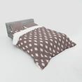 thumbnail image 3 of Ambesonne Geometric Bedding Set 3 Pcs, Nomadic Exotism, Twin XL, Mauve Taupe Off White, 3 of 3