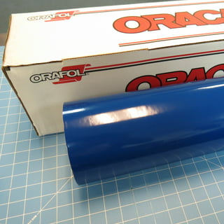 Red 24 x 10 Ft Roll of Glossy Oracal 651 Vinyl for Craft Cutters and Vinyl  Sign Cutters 