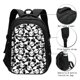 thumbnail image 3 of Balery Cute Panda (3) Mochila con carga USB para hombre y mujer - Mochila impermeable y antirrobo para laptop con puerto USB para viajes, trabajo, 3 of 7