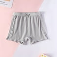 thumbnail image 2 of OSOLU Toddler Little Girls Summer Insurance Underpants Layer Front Shorts For Women Solid Color Pants Girl Thin Style Fashionable Dailywear, 3-4 Years, 2 of 3