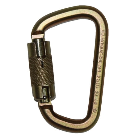 SafeWaze FS1015 11/16" Standard Steel Carabiner