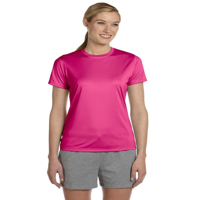 Hanes T-Shirt de Sport pour Femmes, Style 4830