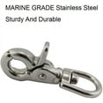thumbnail image 5 of 5PCS 316 Stainless Steel Swivel Spring Eye Snap Trigger Clip Hook 65mm Snap Hook (Size: 65mm), 5 of 5